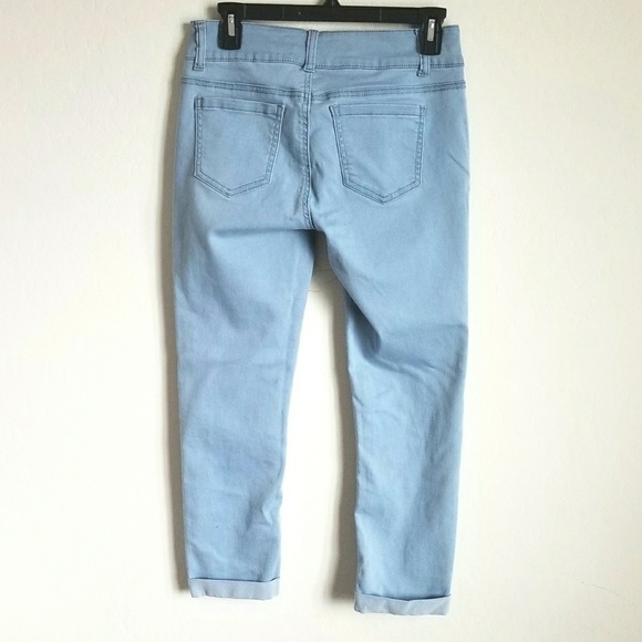 ❌Sold❌L.A. premium wax jean capri size 7 - Picture 3 of 6